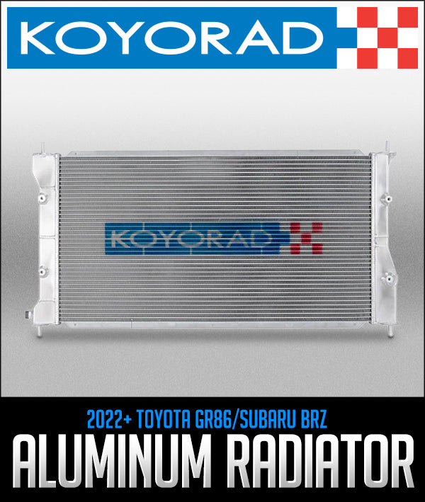 KOYORAD ALUMINUM RADIATOR: 2022+ TOYOTA GR86/SUBARU BRZ – Dale's Motorsport
