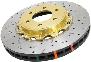 DBA 09+ Nissan 370Z Sport / Infiniti G37 Sport Front Drilled & Slotted 5000 Series 2 Piece Rotors