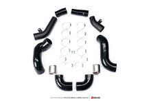 Load image into Gallery viewer, AMS Performance 2009+ Nissan R35 GTR Omega Turbo Kit 3in Lower Intercooler Pipes (Omega 9 &amp; 14)