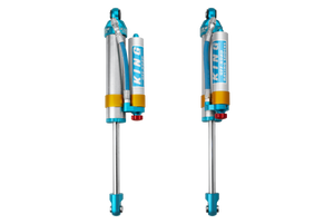 King Shocks 2005+ Ford F-550 2.5 Dia. Piggy Hose Reservoir Shock w/ Adjuster (Pair)