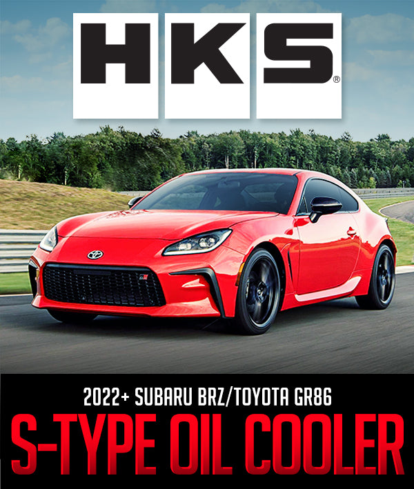 HKS 2022 Toyota GR86 ZN8 / Subaru BRZ ZD8 FA24 S-Type Oil Cooler Kit