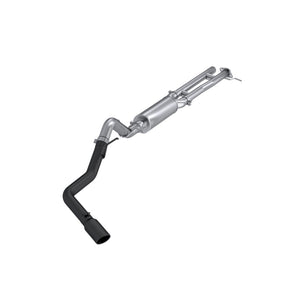 MBRP 2024+ Ford Ranger 2.7L 2.5 into 3in Single Side Exit Cat Back - BLK