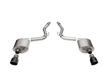Load image into Gallery viewer, Corsa 24+ Ford Mustang GT Touring Axle-Back Dual Rear Exit with 4.5in Pro Series Black PVDTips