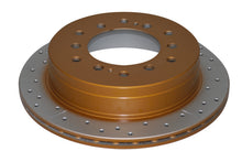 Load image into Gallery viewer, DBA 03-09 Lexus GX470 Rear Drilled &amp; Slotted Street Series Rotor