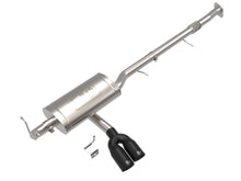 Load image into Gallery viewer, AFE 23-24 L4 GM Colorado/Canyon Rebel Series 3 IN 304 Stainless Steel Cat-Back System w/Black Tip