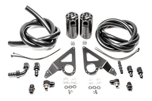 Radium Engineering 2022+ Subaru BRZ / Toyota GR86 Dual Catch Can Kit Fluid Lock