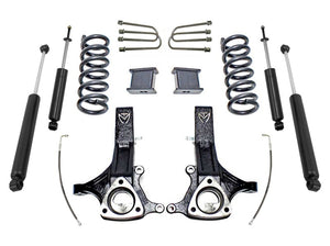 MaxTrac 02-08 Dodge RAM 1500 2WD 4.7L V8 7in/4in MaxPro Spindle Lift Kit w/MaxTrac Shocks