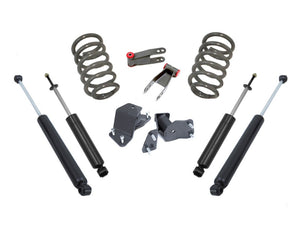 MaxTrac 88-98 GM C1500/2500 2WD V6 5/6 Lug 2in/4in Lowering Coil Kit