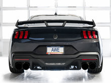 Load image into Gallery viewer, AWE 2024 Ford Mustang Dark Horse S650 RWD Track Edition Cat-Back Exhaust w/ Quad Diamond Black Tips