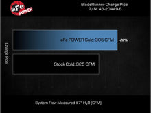 Load image into Gallery viewer, aFe 20-23 GM Diesel Trucks V8 6.6L L5P BladeRunner 3.5in Aluminum Cold Charge Pipe - Black