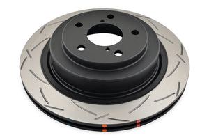 DBA 01-07 Subaru WRX / 05-07 Subaru Forester XT Rear Slotted 4000 Series Rotor