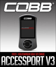 Load image into Gallery viewer, Cobb 22-23 Volkswagen Golf GTI (MK8) MT/DSG AccessPORT V3