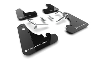 Rally Armor 22-26 Subaru BRZ / Toyota GR86 Black UR Mud Flap w/White Logo