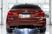Load image into Gallery viewer, AWE Tuning 18-19 BMW M5 (F90) 4.4T AWD Cat-Back Exhaust - Track Edition (Diamond Black Tips)