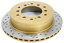 Load image into Gallery viewer, DBA 03-09 Lexus GX470 Rear Drilled &amp; Slotted Street Series Rotor