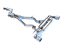 Load image into Gallery viewer, Invidia 2019+ Toyota Supra Gemini w/ Valve Rolled SS Tip Cat-back Exhaust