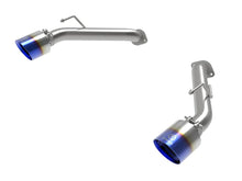 Load image into Gallery viewer, aFe 2023 Nissan Z V6-3.0L (tt) Takeda Stainless Steel Axle-Back Exhaust System w/ Blue Flame Tip