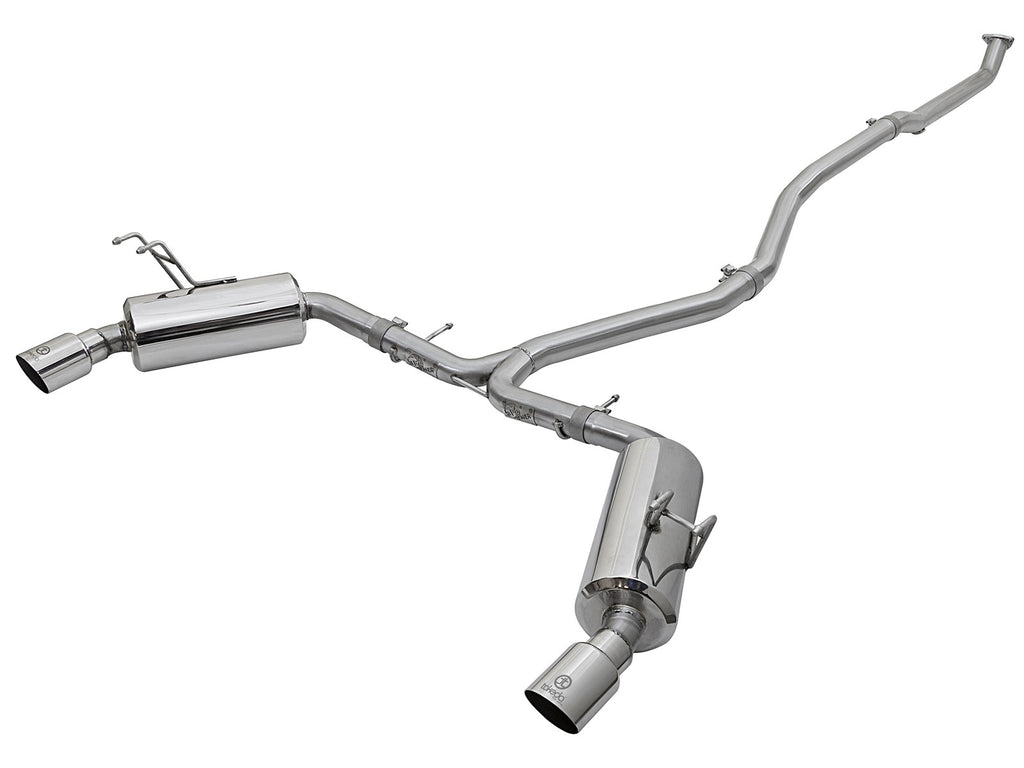 aFe POWER Takeda 2.25 to 2.5in 304SS Cat-Back Exhaust 10-14 Subaru Outback H4-2.5L