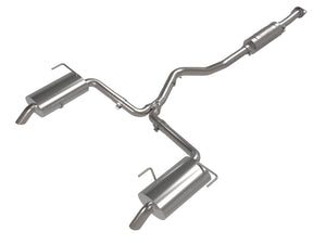aFe POWER Takeda 20-23 Subaru Outback H4-2.5L 2-1/2in 304 Stainless Steel Cat-Back Exhaust System