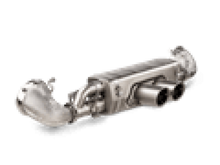 Load image into Gallery viewer, Akrapovic 2021+ Porsche 911 GT3/ GT3 RS (992 / 992.2) Slip-On Race Line Adapter Set (Titanium)