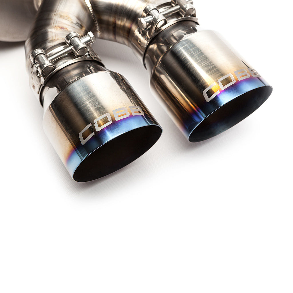 Cobb Subaru 11-14 WRX/11-21 STI Tip Kit - Blued Titanium