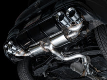 Load image into Gallery viewer, AWE Tuning MK8 Volkswagen Golf R 3in Touring Edition Quad Exhaust - Chrome Silver Tips