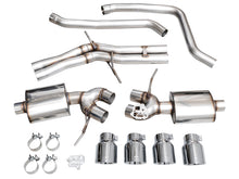 Load image into Gallery viewer, AWE Tuning 2022+ Porsche Macan 2.9TT Touring Edition Catback Exhaust w/ Chrome Silver Tips