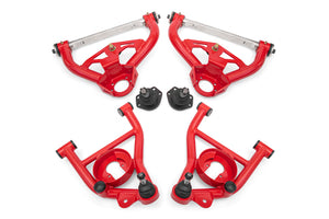 BMR 78-87 GM G-Body Non-Adjustable A-arm Kit - Red