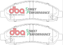 Load image into Gallery viewer, DBA 04-08 Chevrolet Colorado SP Performance Front Brake Pads