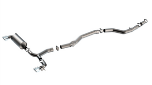 Borla 20-25 Toyota GR Supra ATAK Cat-Back Exhaust System w/ Chrome Tips
