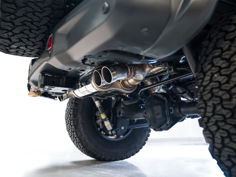 AWE Tuning 21+ Wrangler 392 Switchpath Cat-Back Exhaust- Quad BashGuards