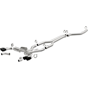 MagnaFlow BMW SPEQ Series Cat-Back Exhaust System Black Chrome