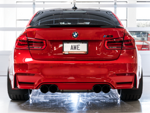 Load image into Gallery viewer, AWE Tuning BMW F8X M3/M4 SwitchPath Cat-Back Exhaust - Diamond Black Tips