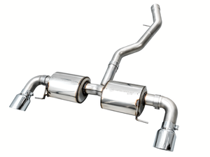 AWE Tuning 19-23 BMW 330i / 21-23 BMW 430i Base G2X Touring Axle-Back Exhaust - Chrome Silver