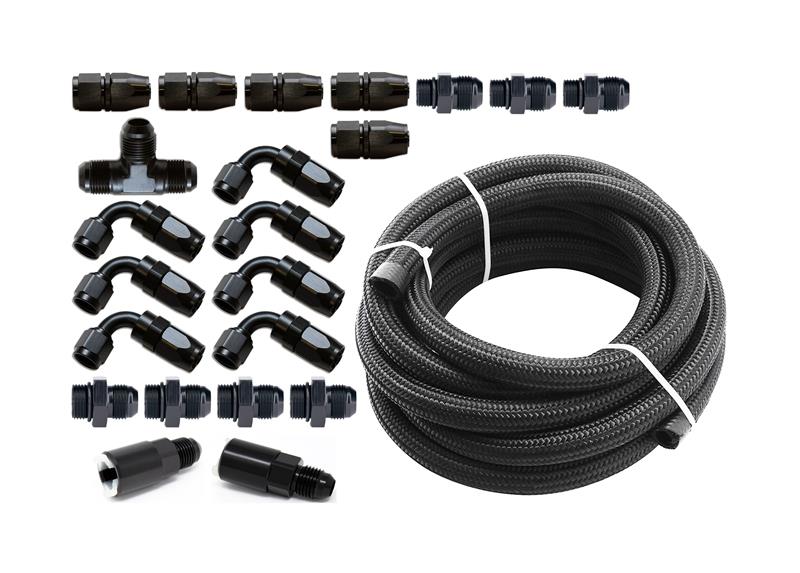 Torque Solution 02-14 Subaru WRX / 07-20 STI 6AN Flex Fuel Add-On Kit