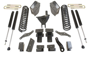 MaxTrac 17-19 Ford F-250/350 4WD 6in/2in MaxPro Coil Lift Kit w/Radius Arm Brkts & MaxTrac Shocks