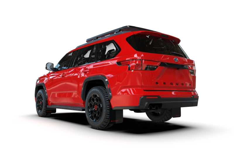 Rally Armor 23-25 Toyota Sequoia Black UR Mud Flap Grey Logo