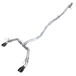 AWE Tuning 22+ Honda Civic Si/Acura Integra Track Edition Cat-Back Exhaust - Dual Diamond Black Tips