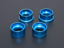 Load image into Gallery viewer, Cusco Rear Cross Member Rigid Mount Collar Set Billet Alum 2021+ Toyota GR Yaris 1.6L AWD - Blue