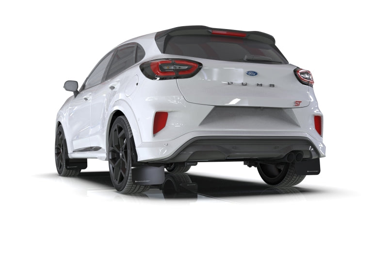 Rally Armor 20-25 Ford Puma ST Black Mud Flap w/Red Logo