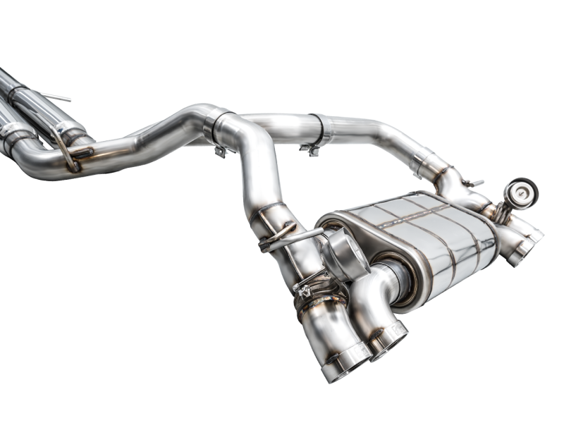 AWE Tuning 21+ Wrangler 392 Switchpath Cat-Back Exhaust- Quad BashGuards