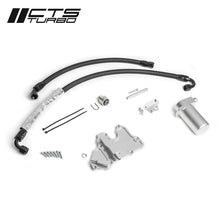 Load image into Gallery viewer, CTS Turbo MQB VW Golf/Alltrack/Sportwagen and MQB VW GTI/GLI Oil Catch Can Kit (MK7 and MK7.5)