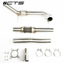 Load image into Gallery viewer, CTS Turbo MK6 Golf R 2.0T, MK2 Audi TT Quattro/TT-S 2.0T, 8P A3 Quattro/S3 2.0T High Flow CAT Downpipe