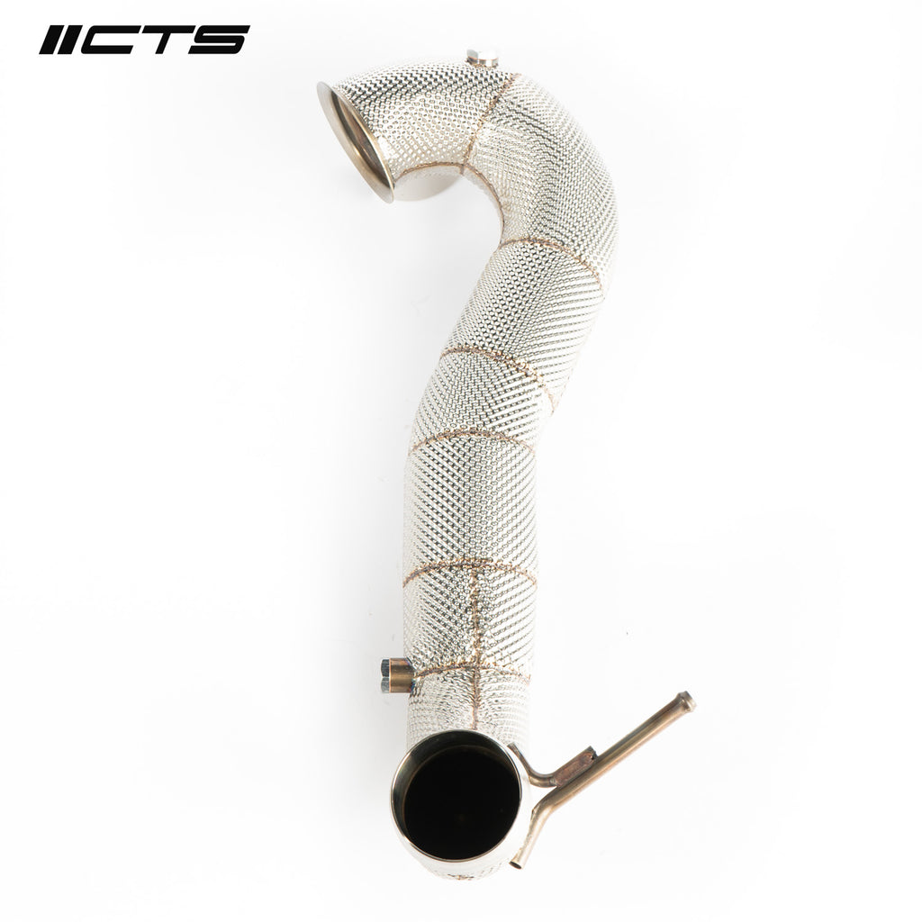 CTS Turbo 3.5" Race Downpipe for Mercedes-Benz M133 A45/CLA45/GLA45 AMG