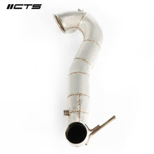Load image into Gallery viewer, CTS Turbo 3.5" Race Downpipe for Mercedes-Benz M133 A45/CLA45/GLA45 AMG