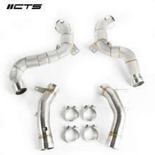 Load image into Gallery viewer, CTS Turbo Mercedes-Benz M177/W213 E63S Downpipes