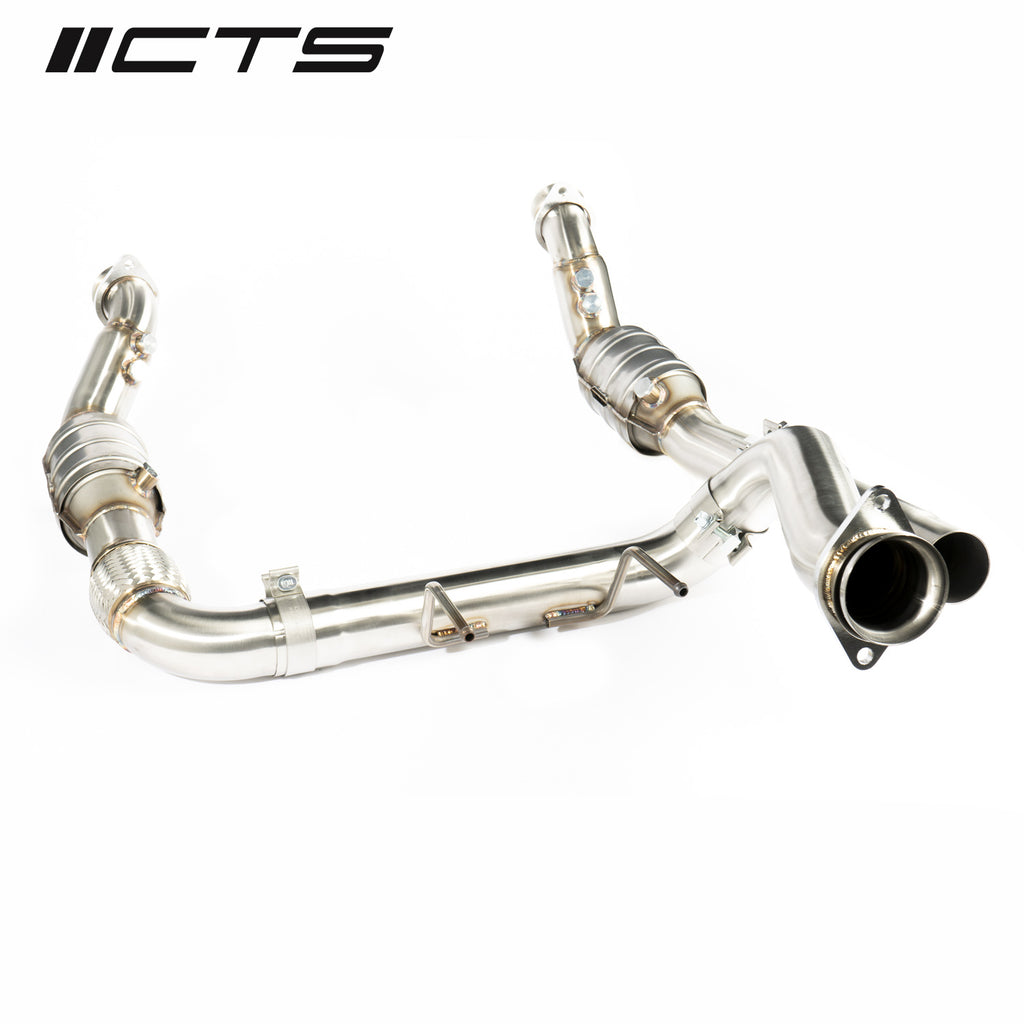 CTS Turbo Ford Raptor EcoBoost 3.5L High-Flow Cat Downpipes