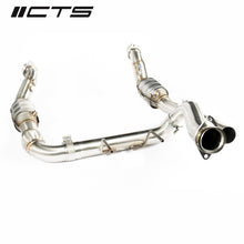 Load image into Gallery viewer, CTS Turbo Ford Raptor EcoBoost 3.5L High-Flow Cat Downpipes
