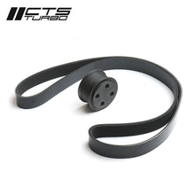 Load image into Gallery viewer, CTS Turbo B8.5 S4, S5, Q5, SQ5; C7.5 A6, A7, A8, Q7 with 3.0T (Gen2) Engine Supercharger Pulley - BOLT ON STYLE (CREC engine code)