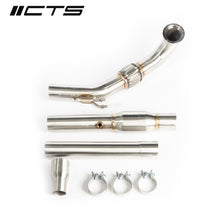 Load image into Gallery viewer, CTS Turbo Gen3 1.8T/2.0T TSI Downpipe with High-Flow Cat